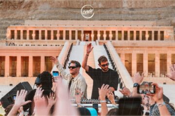 Adriatique — Cercle, Hatshepsut Temple, Luxor, 2023
