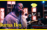 Burna Boy — Podium ZWART, 2026