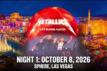 Metallica — Sphere, Las Vegas, 2026