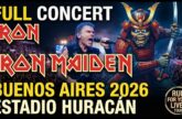 Iron Maiden — Estadio Huracán, Buenos Aires, 2026