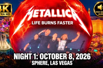 Metallica — Sphere, Las Vegas, 2026