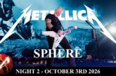 Metallica — Sphere, Las Vegas, 2026