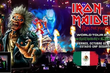 Iron Maiden — Estadio GNP Seguros, Mexico City, 2026